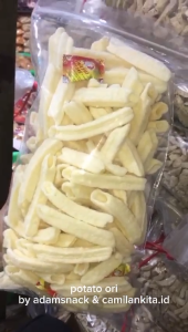 KENTANG SAOS 175GR / STICK POTATO / CAMILAN KILOAN / ORIGINAL/ KEJU / BALADO