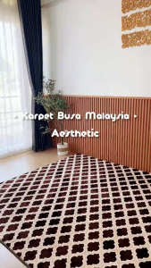 AG KARPET PREMIUM SHUFU KARPET MALAYSIA KARPET UKURAN 140X190CM MOTIF MINIMALIS