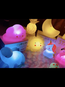 Diamond Led Light Night Light Cute Lamp Bedroom Baby Lamp Bilik Lampu Tidur Bilik Moon Star Unicorn