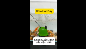 Máy Bơm Đáy Cao Cấp Freesea 4500L/h Cho Hồ Cá Thuỷ Sinh Công Suất Mạnh Và Tiết Kiệm Điện Năng Tự NGắt Khi Nhiệt Độ Cao