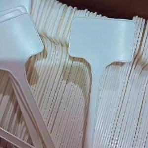 Label Nama Tanaman Model Tancap Warna Putih Panjang Gagang 11cm Lebar 5.5 x 3.5