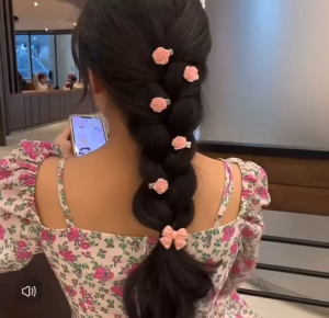Jepit Rambut Klip Wanita Fashion Jepitan Rambut Anak Perempuan Jepit Rambut Bungga Wanita Gaya Korea