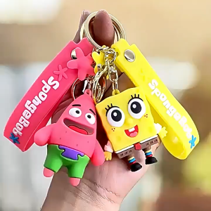 GANTUNGAN KUNCI SPONGEBOB SQUIDWARD PATRICK TUAN KRAB  GANTUNGAN KUNCI SPONGEBOB SQUAREPANTS