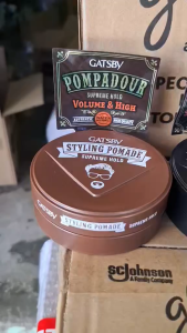 Gatsby Styling Pomade แกสบี้ สไตล์ลิ่ง โพเมด ผลิตภัณฑ์จัดแต่งทรงผม 75 กรัมมีเรทส่ง