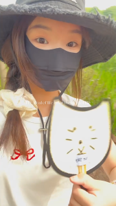 [ส่งไว จากไทย] Kokoro Home พัด พัดมือ ลายการ์ตูน พัดสาน ขนาดใหญ่ แบบพกพา ลายการ์ตูนน่ารัก พัดมือจับ พัดคลายร้อน ของชำร่วย แฟชั่นฤดูร้อน