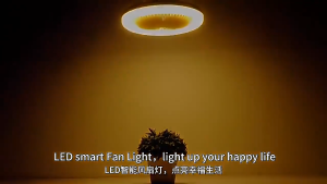 Kipas langit-langit dengan lampu remote control LED lampu kipas langit-langit tertutup kipas rendah lampu langit-langit ruang tamu dapat diredupkan lampu kipas langit-langit waktunya lampu kipas langit-langit