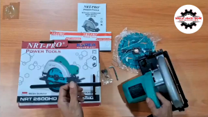 NRT-PRO 2600HD Circular Saw 7\"Inch Gergaji Listrik Circle Potong Kayu Mesin 2600 hd 800Watt Sirkel 7Inch