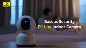 Baseus Security P1 Lite Indoor Camera 2K 3MP Pan & Tilt Smart WiFi Wireless Home Security Full HD Auto AI Tracking