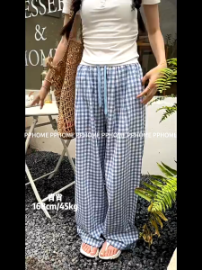 Quần ống suông rộng nữ KẺ CẠP TRẮNG Chất Liệu Đũi Cao Cấp Khác biệt so với các sp trên thị trường Bigsize 108kg