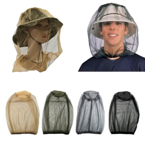 【New】Mosquito Head Face Protector Net Hat Insect Bugs Bee Proof Mesh Hat Outdoor Fishing Sun Cap⚡ Topi Kalis Kelulut Jaring Stingless Bee Hat