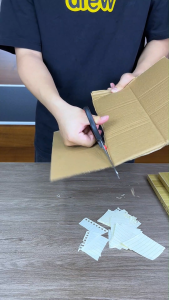 Mitsushi Gunting Stainless Gunting Kecil Sedang Besar Gunting Kertas Multifungsi Perlengkapan Kantor Sekolah Stainless Steel Scissors
