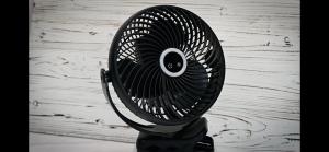 Opolar Rechargeable Portable Light Clip Fan Speed Hook and Clip Design 8 Inch (10000mAh Battery Capacity) Model WH501