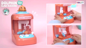 Mainan Terbaru Game Capit Claw Machine Mini 1690 2 Mainan Edukasi Anak Mesin Capit Mini Pakai Batrei Ada Lampu | Mainan Capit Mini Viral Murah Kemasan Kardus Bahan Berkualitas Time Zone Mainan Anak | Mainan Interaktif Mesin Capit Bola  Dan Hewan