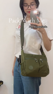 Grosiran Omygoose Tas Selempang Wanita / Tas Bahu Wanita / Slingbag Nylon / P0055 Pioma Stella