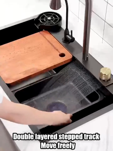 BBG Waterfall Kitchen Sink with Faucet Set: A High-Quality Choice