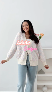 ELYCLOTH | ADELE CARDIGAN | CARDIGAN RAJUT WANITA PREMIUM KNIT