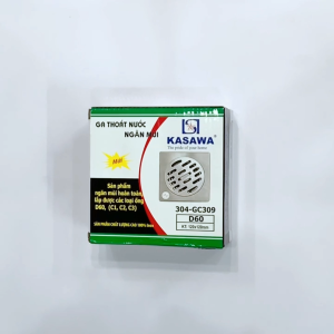 Ga thoát sàn chống hôi 304 VINA GC309 dày ngăn rác 12x12cm phi 60