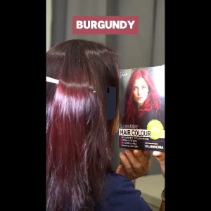 Hair Colour Jaseu Pewarna Rambut Colouring Syampu warna cerah tahan lama dengan ekstrak HAIR dye