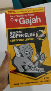 Lem Tikus Trap Cap Gajah Glue Perangkap Serangga