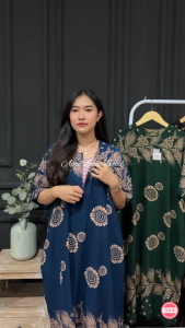 DASTER SUPER JUMBO LD 140 BUSUI RETSLETING MOTIF BASMA DRESS BIGSIZE VIRAL WANITA PIYAMA TIDUR BUMIL