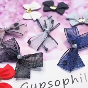 Sale！🎉DIYอะไหล่ติดเล็บ อะไหล่ตกแต่งเล็บ โบว์ติดเล็บ มงกุฎ คละลาย เพชรติดเล็บ(1PCS)