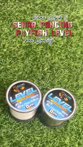 Senar Pancing Halus Kuat Gulungan Panjang Ply Fish Level 1/8 Spool Monofilament Line - Putih Bening