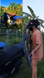 Che yên xe máy chông nắng che yên xe chống nóng