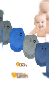 Jumpsuit Bayi Tanpa Lengan & Kaos Tidur Murah