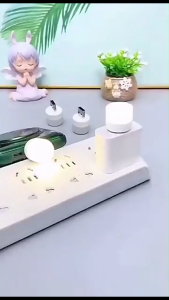 【GIFT】Mini Night Light Portable USB Light Bedroom USB Night Light LED Night Light USB Round Light Portable Night Light