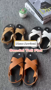 Sandal Slop Tali Wanita Kekinian Ala Korea Sandal Selop Teplek Wanita Sol Karet Non Slip