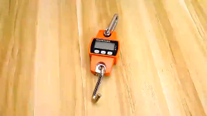 Timbangan Gantung Elektronik 300kg Rumah Tangga Portable Mini dengan Akurasi Tinggi Lencana Resor Spring Alat Timbang Gantung Portabel