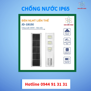 Đèn Đường Năng Lượng Mặt Trời JINDIAN 150W JD-19150