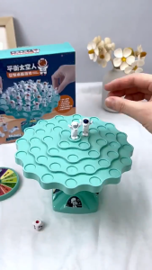 sg【STOCK】Balance Tree Board Game Spaceman Astronaut Interactive Toys for kids Party Game Parent-Child Interaction/逻辑思维训练