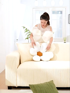 Elastic Full Package Sofa Cover & Jacquard Velvet Fabric