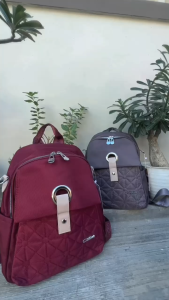 CHIBAO - Tas Ransel Wanita 13009-1-22-51 Backpack Kanvas Terbaru