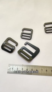 10pcs G Hook Ring Buckle Pengait Cantolan Tas Kait G Besi 25mm
