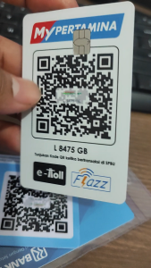 Cetak Custom Kartu e-Toll NFC Barcode Pertamina Flazz Brizzi eMoney