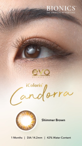 evo BIONICS iColoris Candorra Monthly Color Contact Lenses (2 pcs)