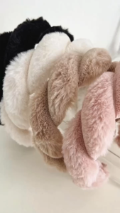 Zaman Now: Headband Twist Stylish & Bando Furry Twist