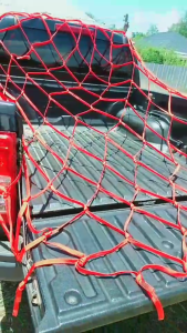 ตาข่ายรถคอก 3x5 เมตร เชือกผ้า ช่องตาข่าย 20 ซม. ตาข่ายคลุมรถ ตาข่ายรถบรรทุก ตาข่ายคลุมกระบะ ตาข่ายคอกซิ่ง ตาข่ายรถรั้ว