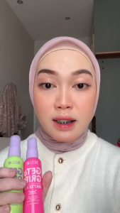 DAZZLE ME Get a Grip! Makeup Setting Spray Matte Fix | Smooth Matte Finish Triple-Proof Makeup Lock Oil Control Tahan 24 JAM