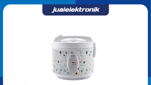 Sharp KSG18MPWT Rice Cooker 1.8 Liter 400 Watt Putih Nasi Sehat & Anti Lengket