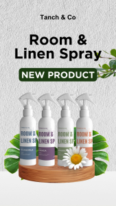 Tanch & Co Room & Linen Spray – Fabric-Safe Odor Eliminator
