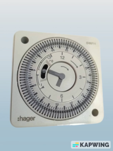 Hager EHN711 ( NEW MODEL ) 13A 24hrs Analog Time Timer switch 100% Authentic product Timer Switches Hager Hinges - Lazada
