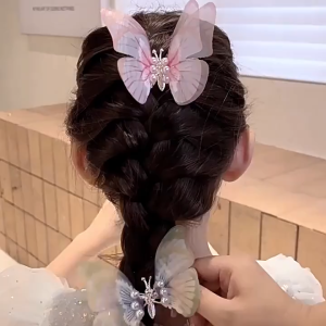 ALENADAY - Jepit Rambut Anak Perempuan Motif Kupu Kupu Bergerak Lucu Fashion Korea Cantik JPT26