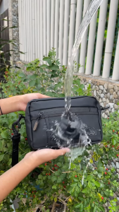 Tas SlingBag Pria 3in1 PEGE Hunter Multifungsi Bisa Untuk Selempang Pouch dan Handbag Bahan Waterproof AntiAir - PG 9035