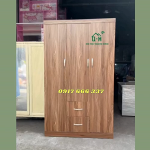 TỦ QUẦN ÁO GỖ MDF HIỆN ĐẠI 3 CÁNH SIÊU SANG TRỌNG BỀN RẺ