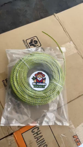 3.5mm 1lb Tali bergigi dari Thailand mesin Rumput heavy duty Jagged Teeth Trimmer Lines Tali mesin rumput gig n