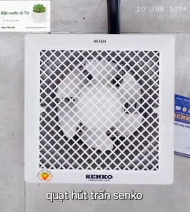 Quạt Hút Âm Trần Senko HT150 HT200 HT250 (bảo hành 24 tháng)