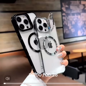 CASE MAGSAFE MAGNETIC ULTRA STEEL CAMERA BRACKET PREMIUM FOR IPHONE 15 15PRO 15PROMAX 14 14PRO 14PROMAX 13 13PRO 13PROMAX - iPon Case iP-015